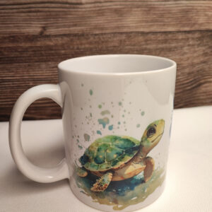 Tasse mit Spruch – Wer ins kalte Wasser springt, taucht in ein Meer voller Möglichkeiten