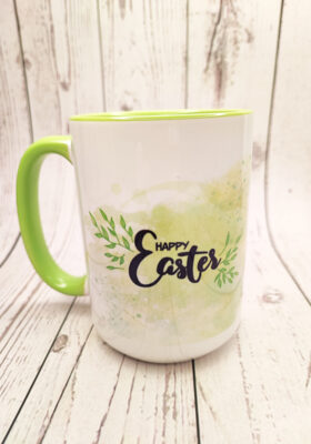 deinen Kaffee oder Tee aus dieser süßen Tasse – Watercolorzeichnung – von Super-Mug.