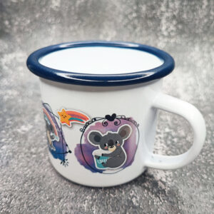 Emailletasse Koala-Sticker